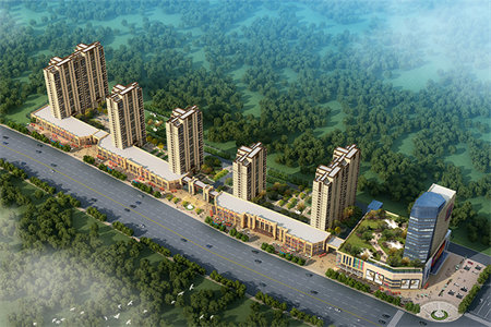 山水人家3室2厅1卫116m2简单装修